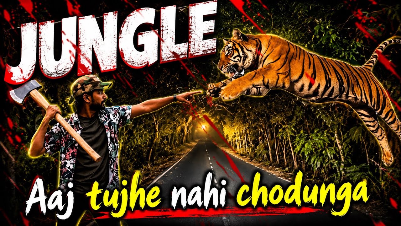 Tiger से भिड़ते-भिड़ते बचे ! 🐅 'समझो आज खेल खतम' 🤯 #wildanimals #tigers