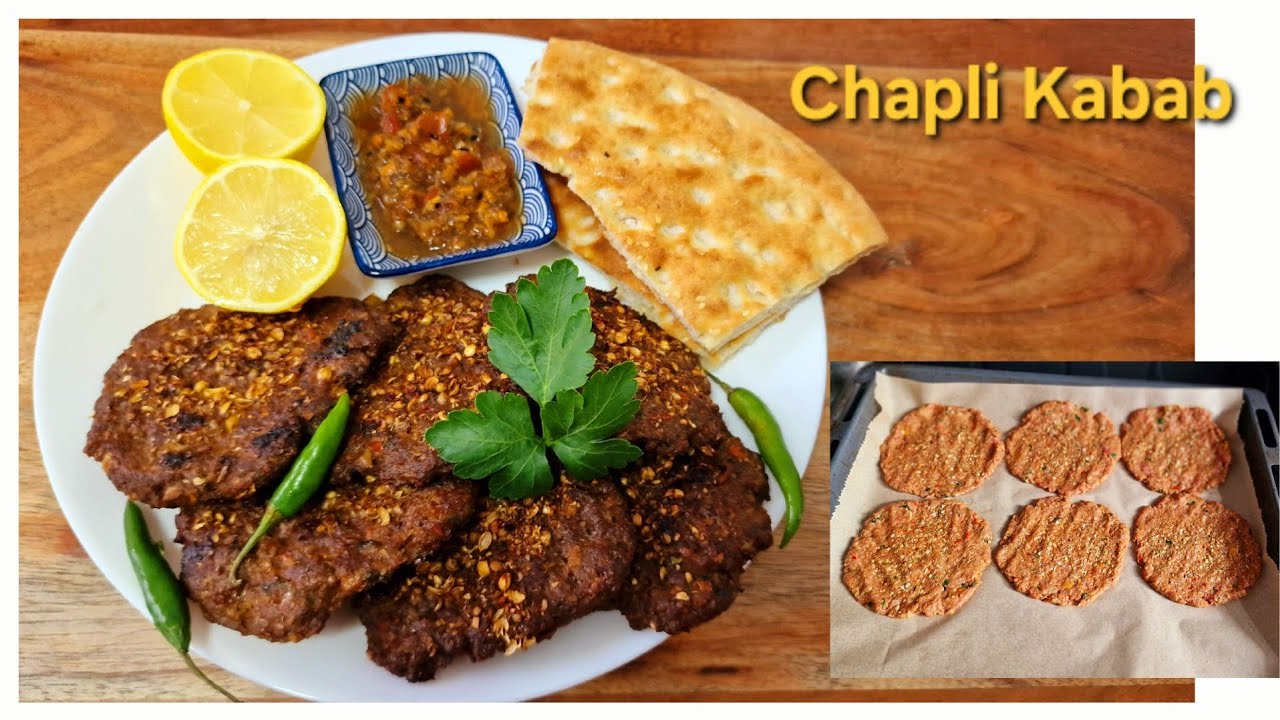 Chapli Kabab Recipe😋👌||Afghanisches Frikadellen👍||افغانی چپلی کباب