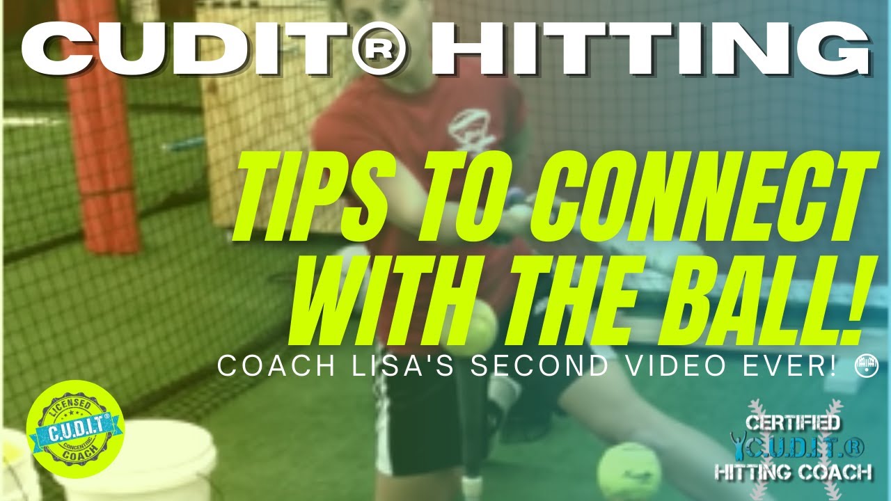Hitting Tips & Drills To Connect With The Ball! Drill Setup For Baseball Softball Hitters & Coaches!