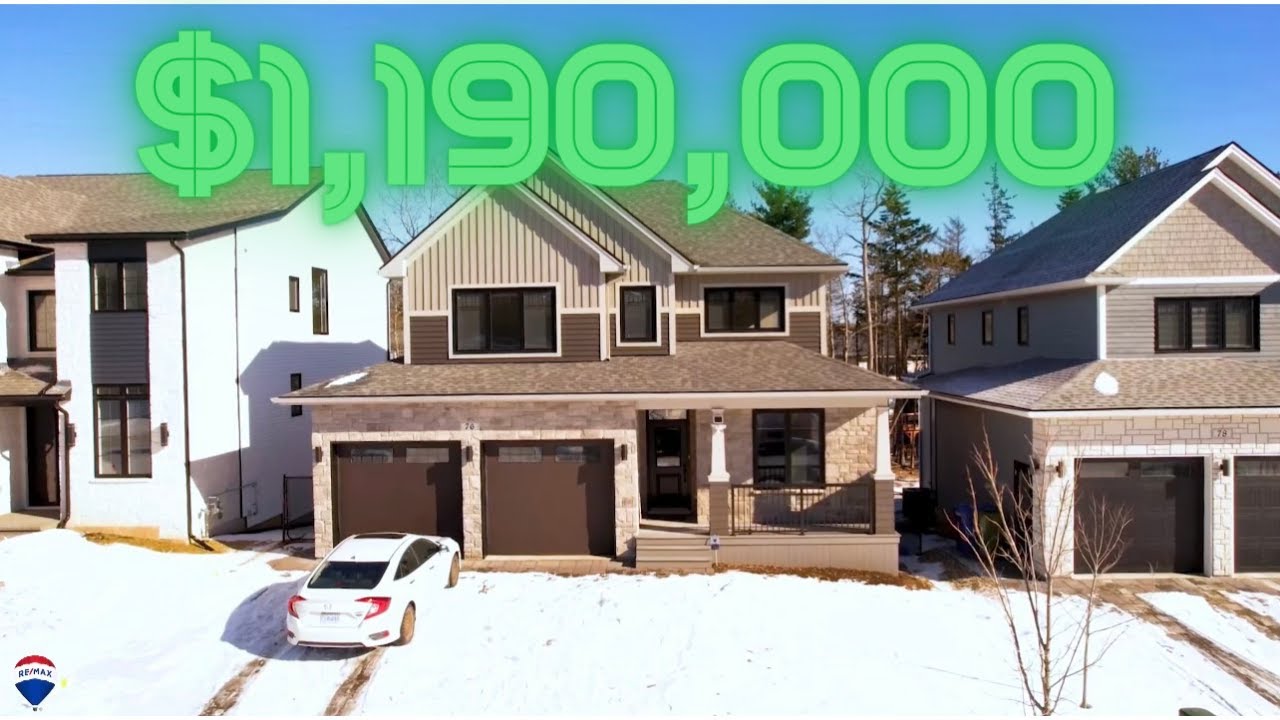 Tour a $1,190,000 Beautiful Home in Halifax's Parks at West Bedford Subdivision! Home For Sale 2022!