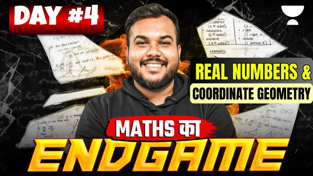 Class 10 Math | Real Numbers and Coordinate Geometry | Boards Exam Preparation 2026 | Prem Sir