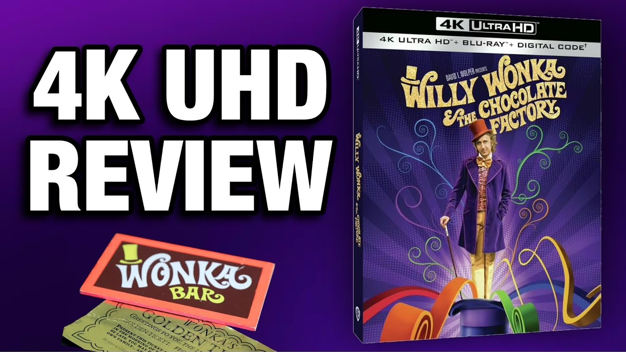 ОБЗОР BLU-RAY ФИЛЬМА «ВИЛЛИ ВОНКА» 4K ULTRAHD | ДИСК ЧИСТОГО ВООБРАЖЕНИЯ!!!