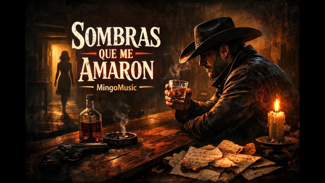 Sombras Que Me Amaron 🖤🥃 | Dark Country de Pasión y Soledad | MingoMusic