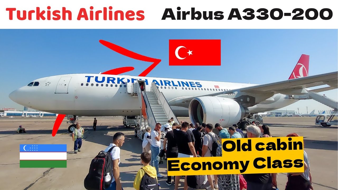 Обзор полета: Turkish Airlines A330-200 | Ташкент — Стамбул