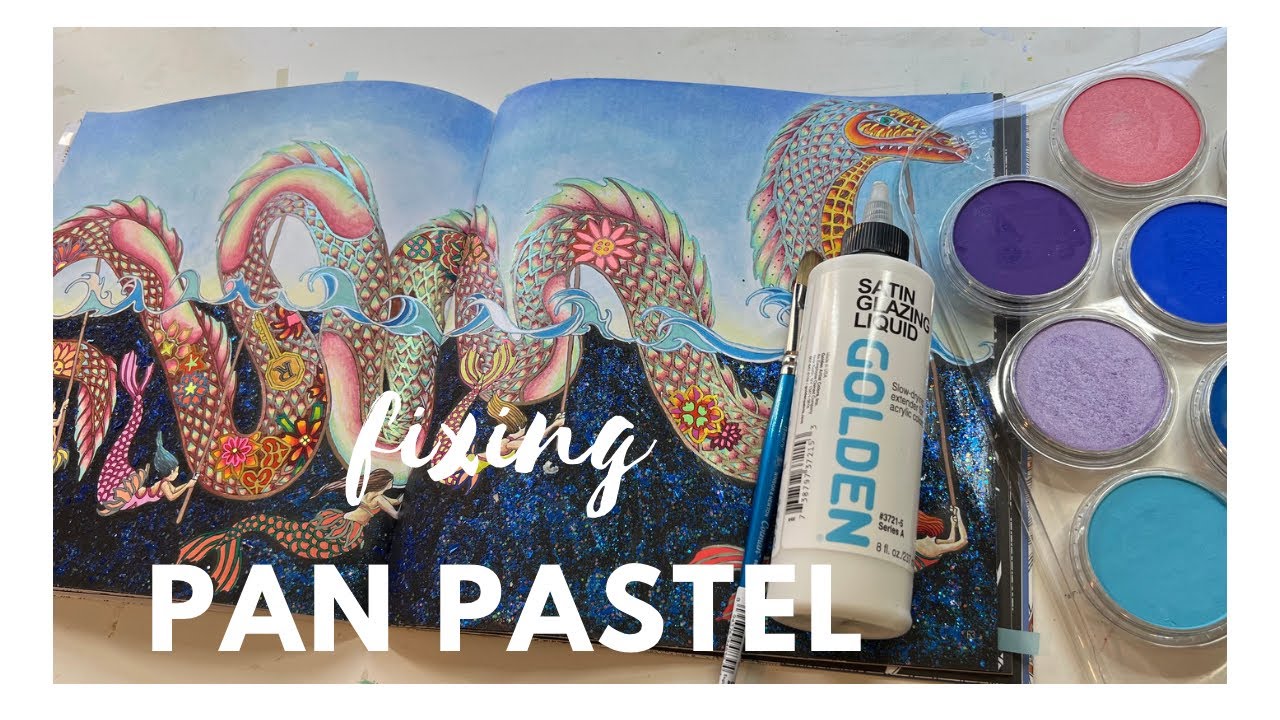 Как исправить фон Pan Pastel в раскраске для взрослых