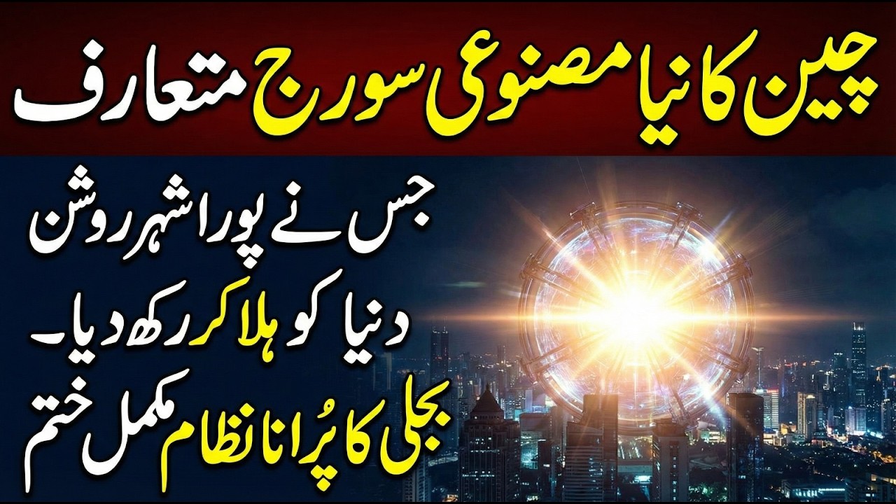 China&rsquo;s Artificial Sun Turned On Entire City | The Energy Crisis is OVER! | SunLo