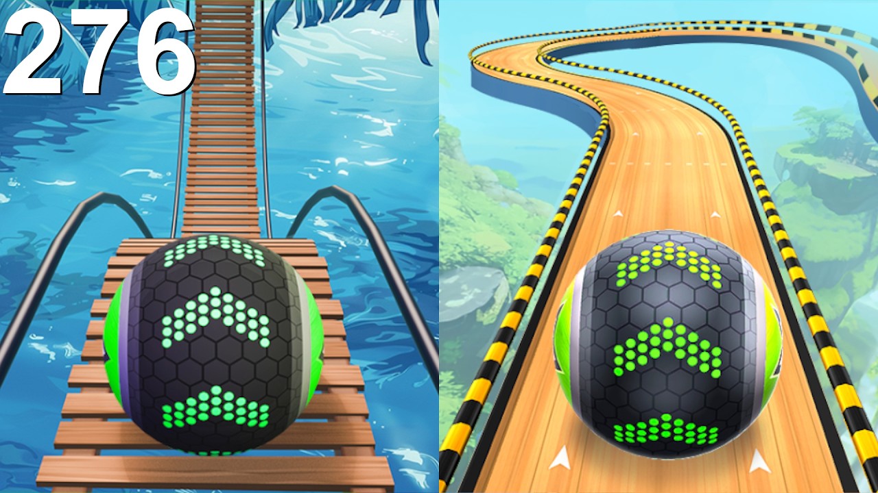 Going Balls Speedrun, Funny Fails Vs Challenge, Portal Run, Race Android, iOS Gameplay 276