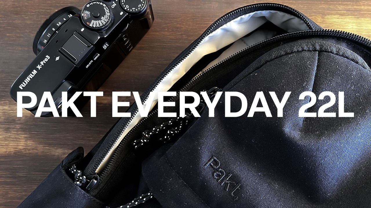 Pakt Everyday 22L | Best EDC Bag for Street Photography