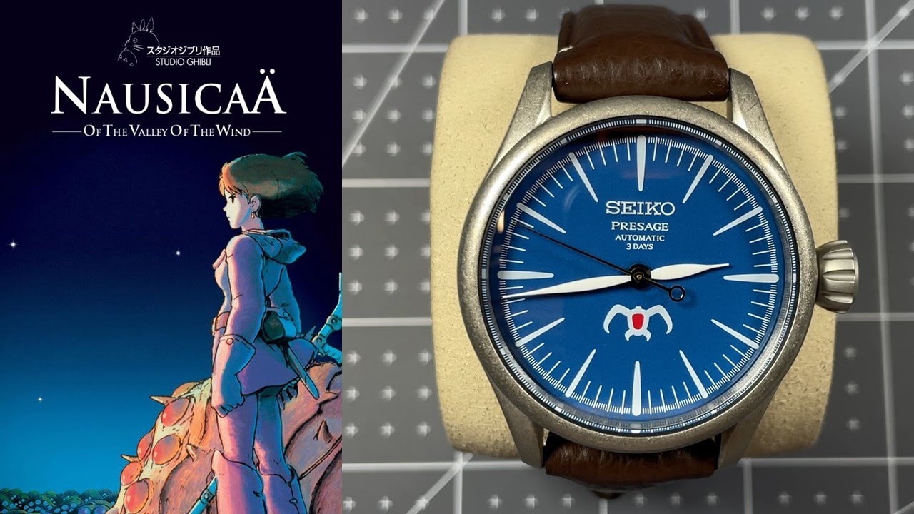 NEW LIMITED EDITION 2024 - Seiko x Studio Ghibli,  Nausicaa of the Valley of the Wind Watch Review!