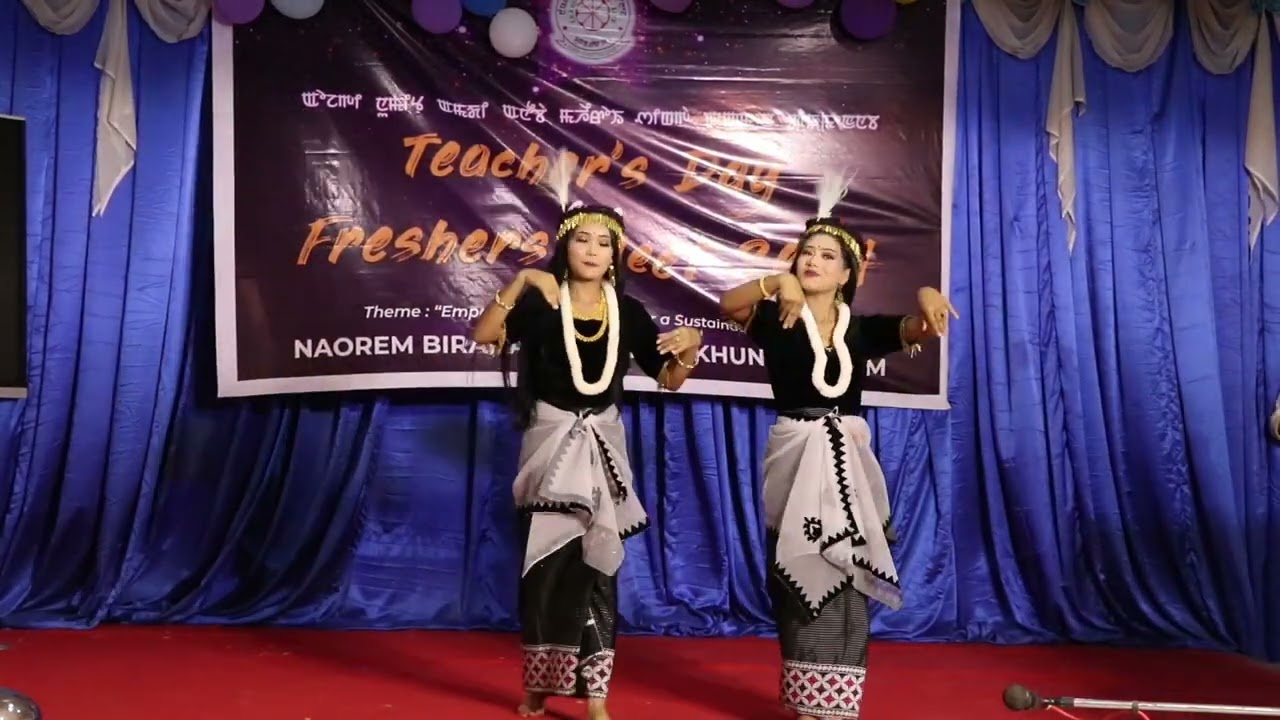manipur remix dance. Surju & Melody dance