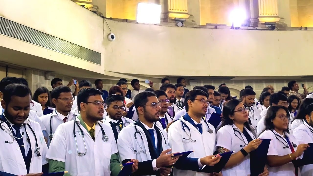 The Hippocratic Oath Ceremony at NRS Lecture Theatre, 4th May 2023