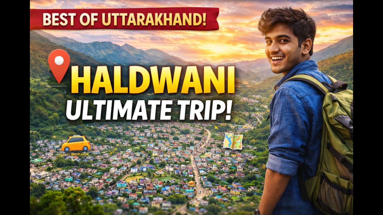 Cinematic Haldwani | Gateway to Kumaon हल्द्वानी की सड़कें Haldwani City Drive | Kumaon Entry Point