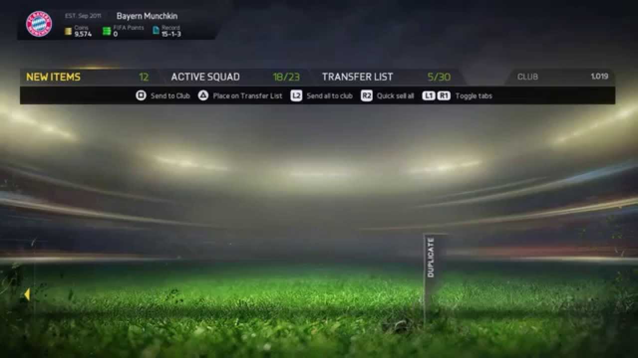 FIFA 15 - INVISIBLE PACK GLITCH