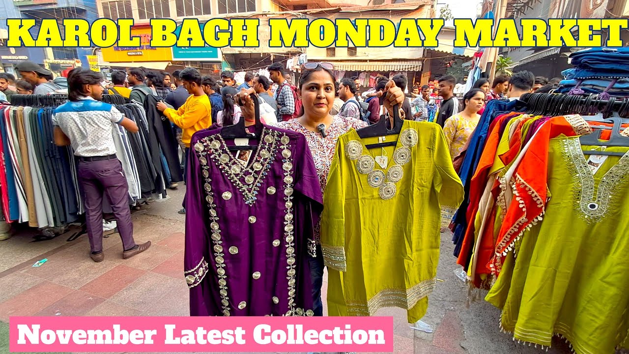 Karol Bagh Monday Patri Market 2025 🔥 | Cheapest Fashion Market in Delhi