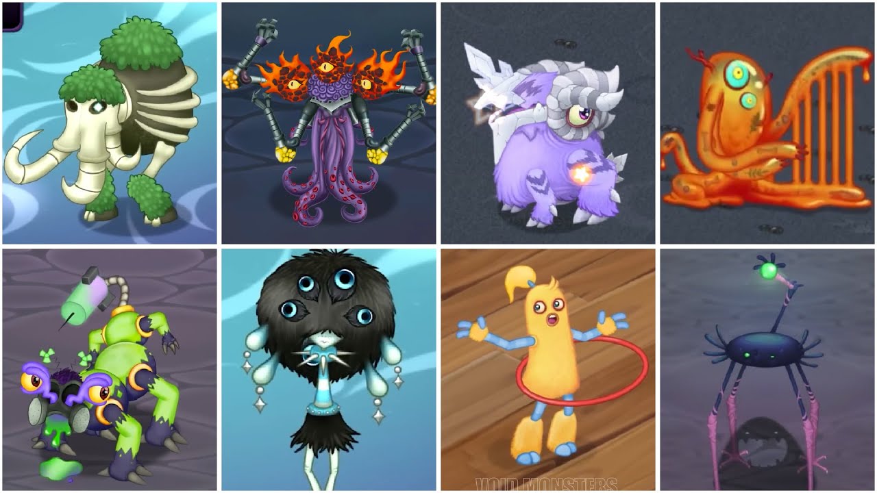Guess The Monster by Eggs | My Singing Monsters | MOSSTODON, RARE BEMEEBETH, RARE GLOPTIC - PART 5