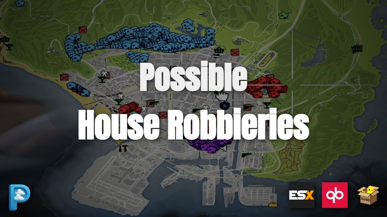 FiveM House Robberies Script [QBCORE/QBOX/ESX]