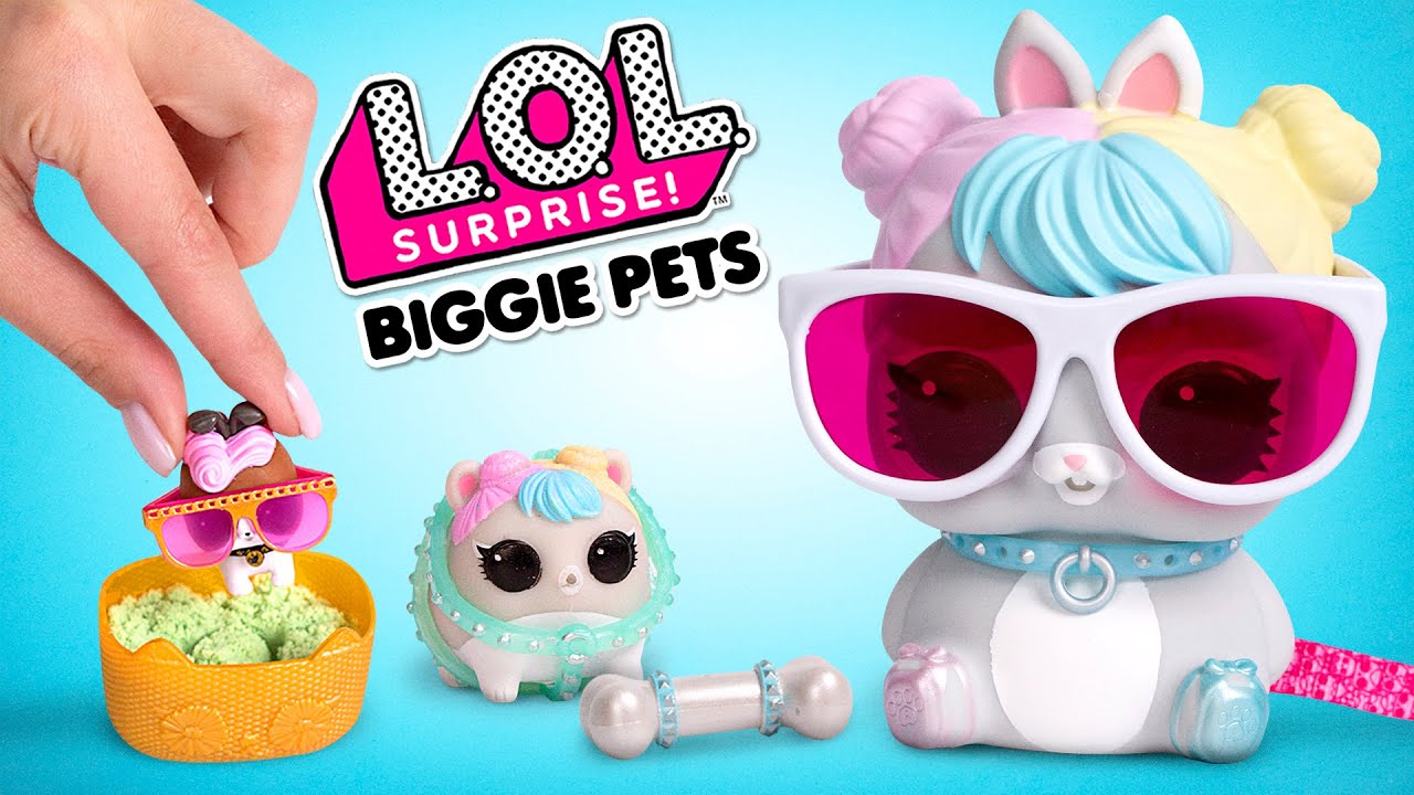 開箱L.O.L. Surprise Biggie Pets玩具，還配有你可以穿戴的配飾喔！