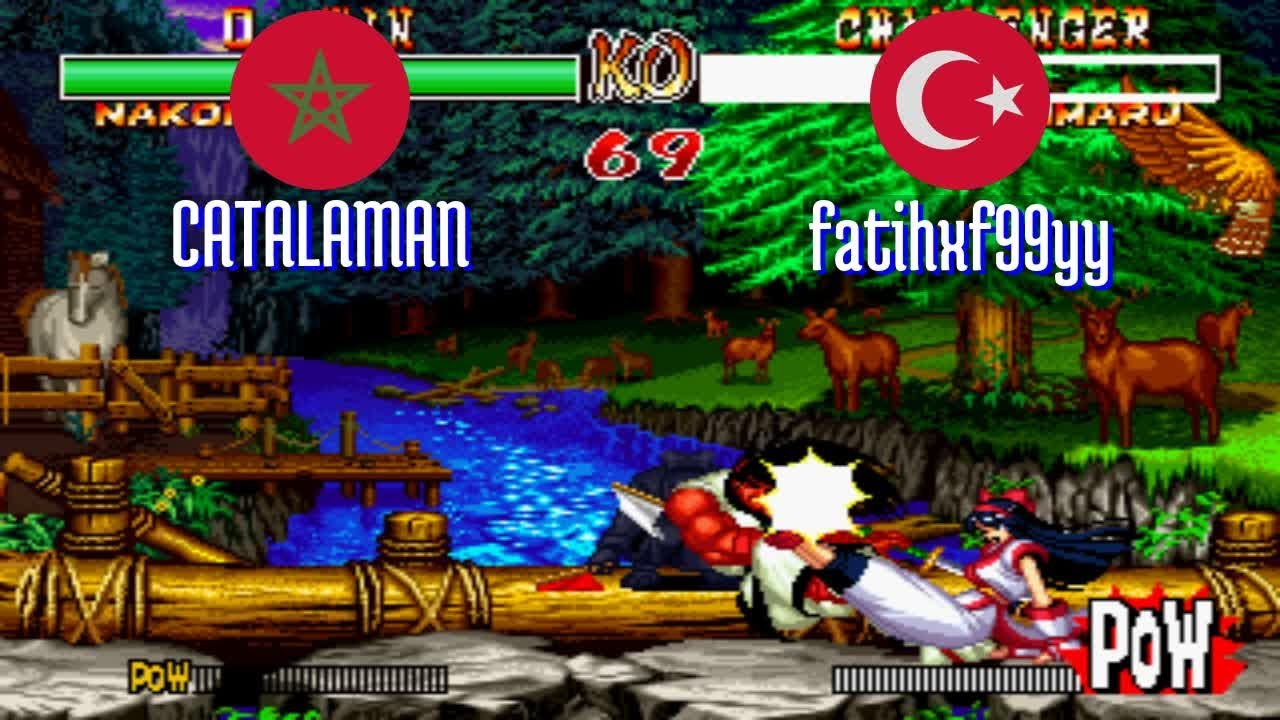 FT5 @samsho2: CATALAMAN (MA) vs fatihxf99yy (TR) [Samurai Shodown II Fightcade] Feb 8