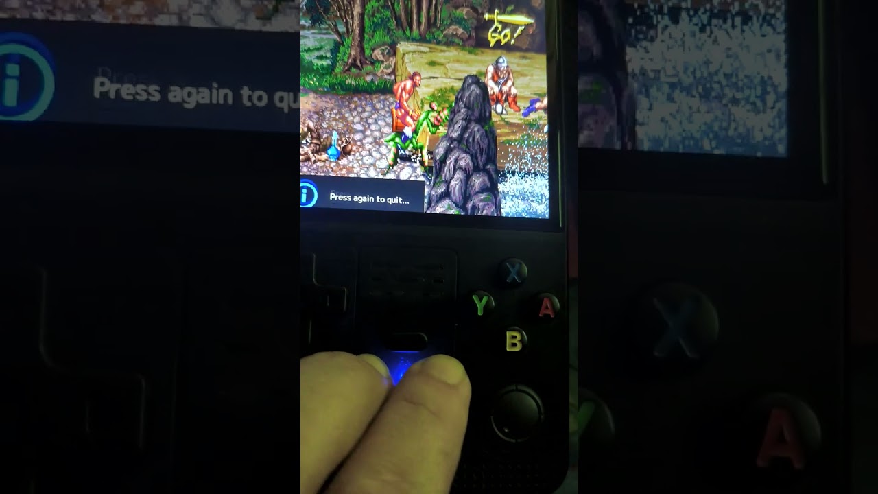R39Max Handheld Console Golden Axe Rastan Saga mame Emulator hack slash