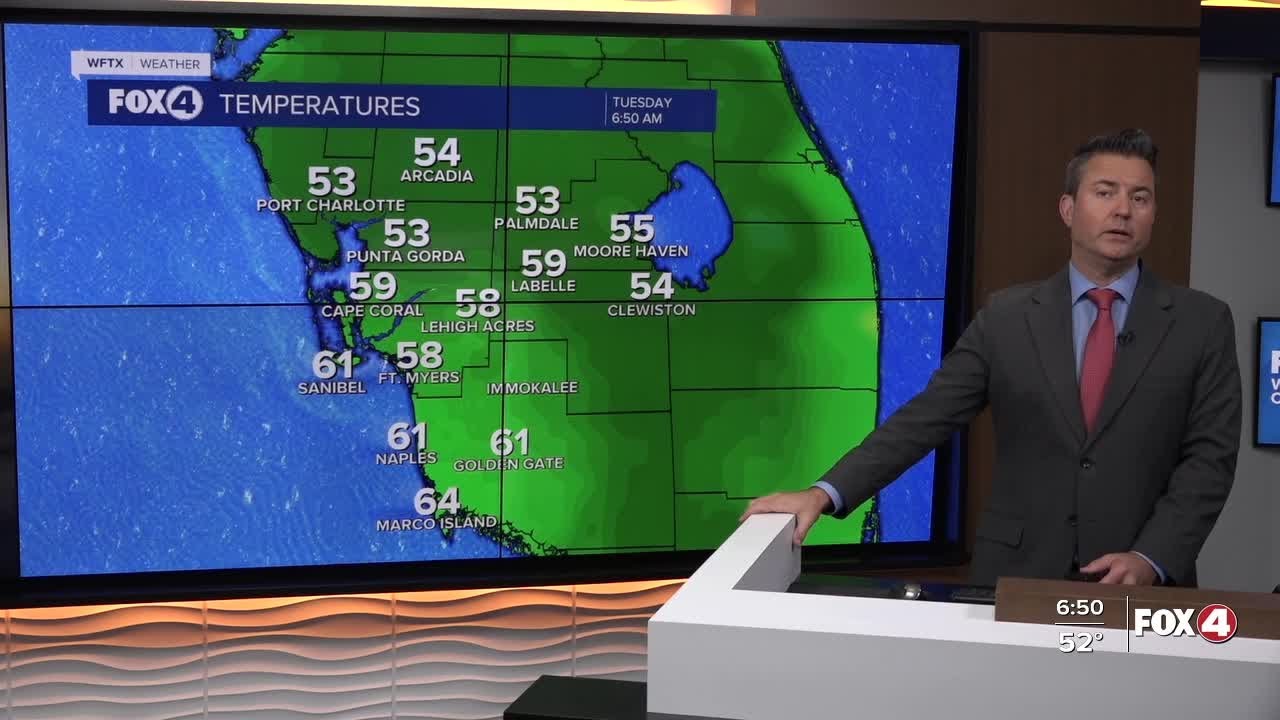 Warm days ahead in Southwest Florida