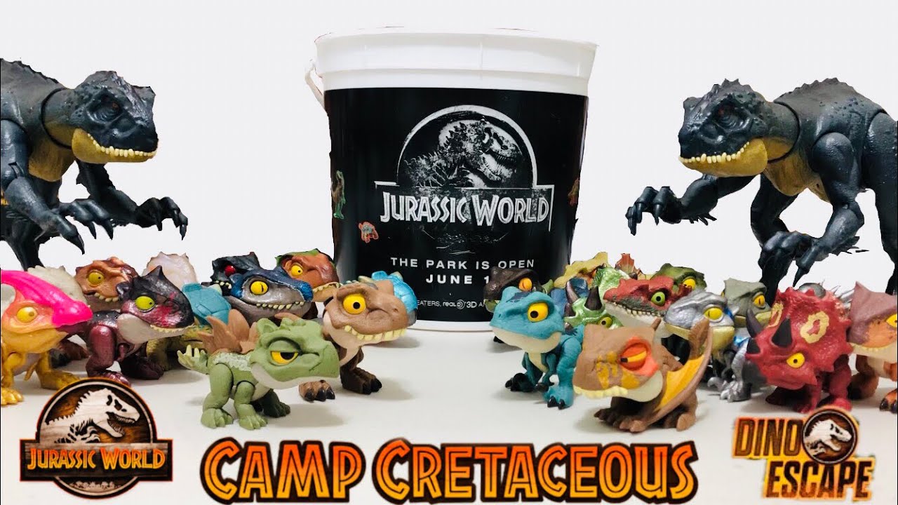 SNAP SQUAD ATTITUDES & SCORPIOS REX!! JURASSIC WORLD CAMP CRETACEOUS!! DINO ESCAPE!! MORDELONES!!