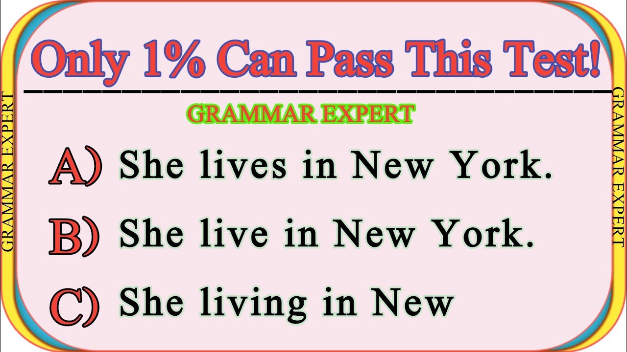 Only 1% Can Get Full Marks 😱 | Ultimate English Grammar Quiz Challenge