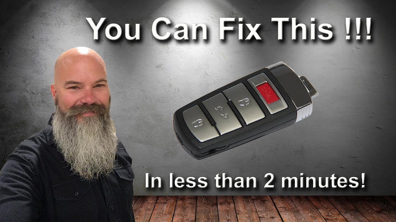 VW Smart Key Keyfob Repair or any other keyfob for $10 or less !!!