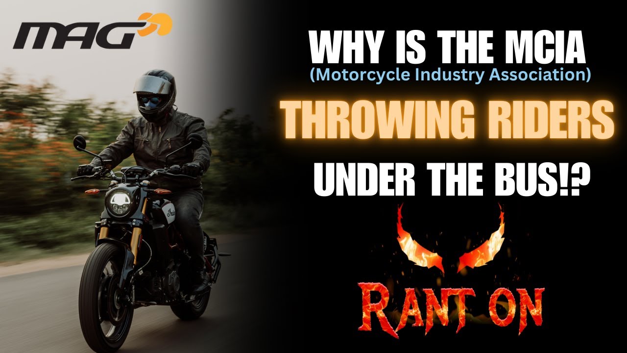 RANT ON! Why is the Motorcycle Industry Association throwing riders under the bus!?