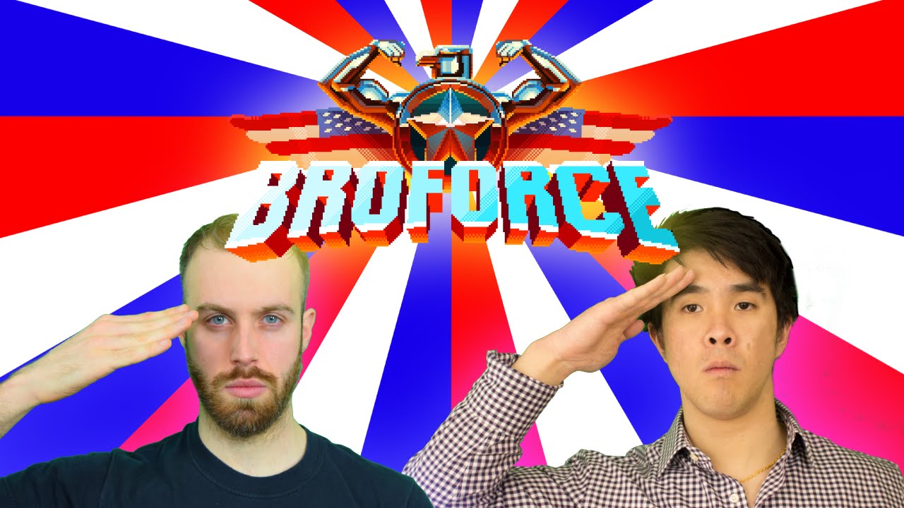 MURICA!! | Broforce Gameplay Let's Play CO-OP!