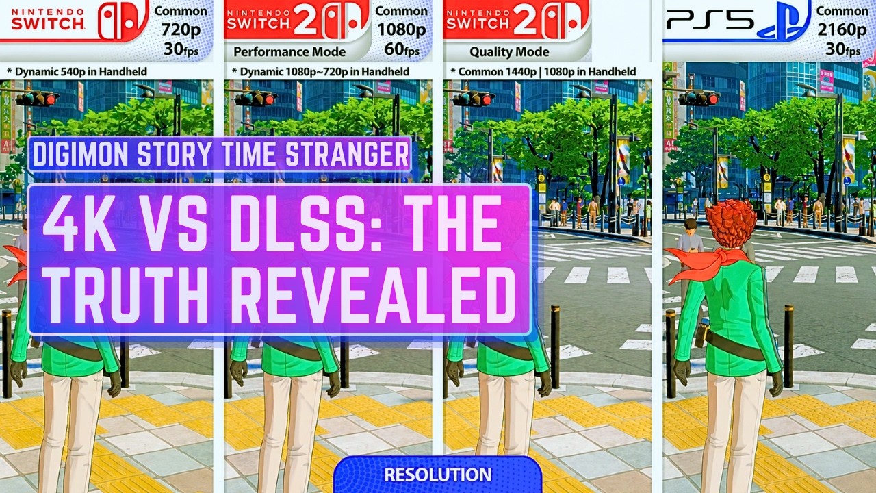 Digimon Story Time Stranger: PS5 vs Switch 2 - The Technical Truth