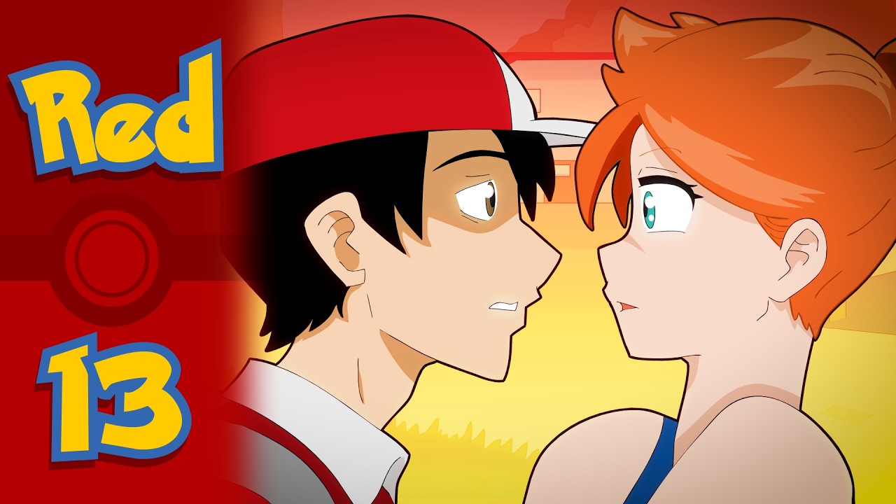 🌊 MISTY VS TEAM ROCKET 🚀 Pokemon Red 13 Fan Made