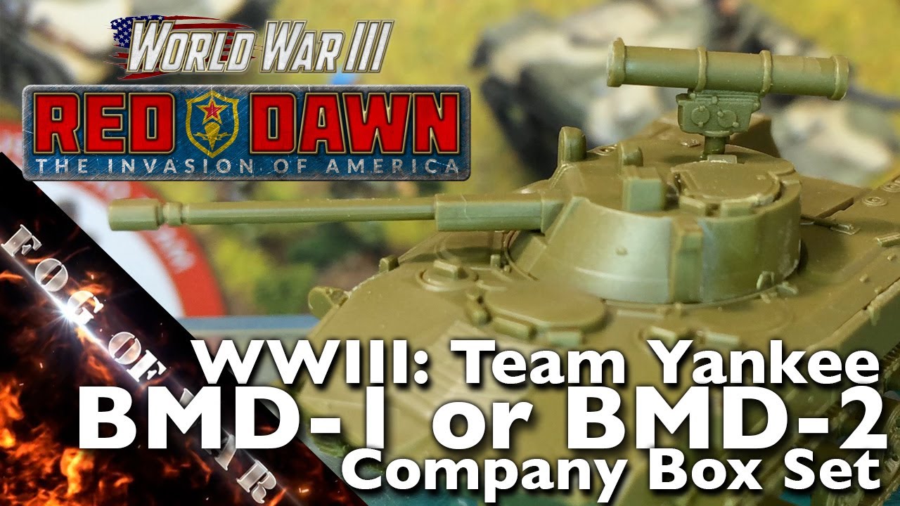 Review | BF BMD Company Box Set 1/100 (15mm) - TSBX31 | Red Dawn - WWIII: Team Yankee