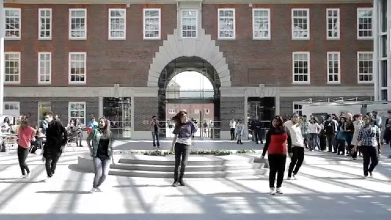 Flash Mob @ Middelsex University, London