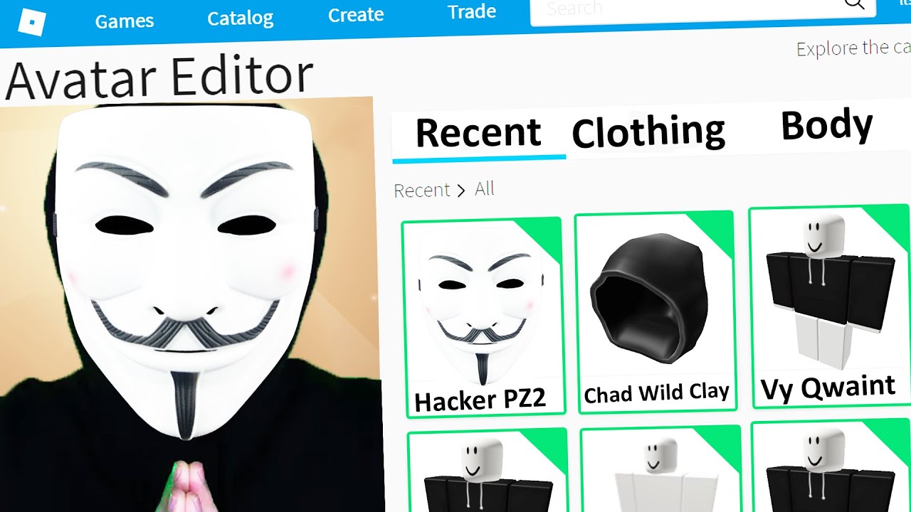 MAKING HACKER PZ2 a ROBLOX ACCOUNT (Spy Ninjas, Chad Wild Clay, Vy Qwaint)