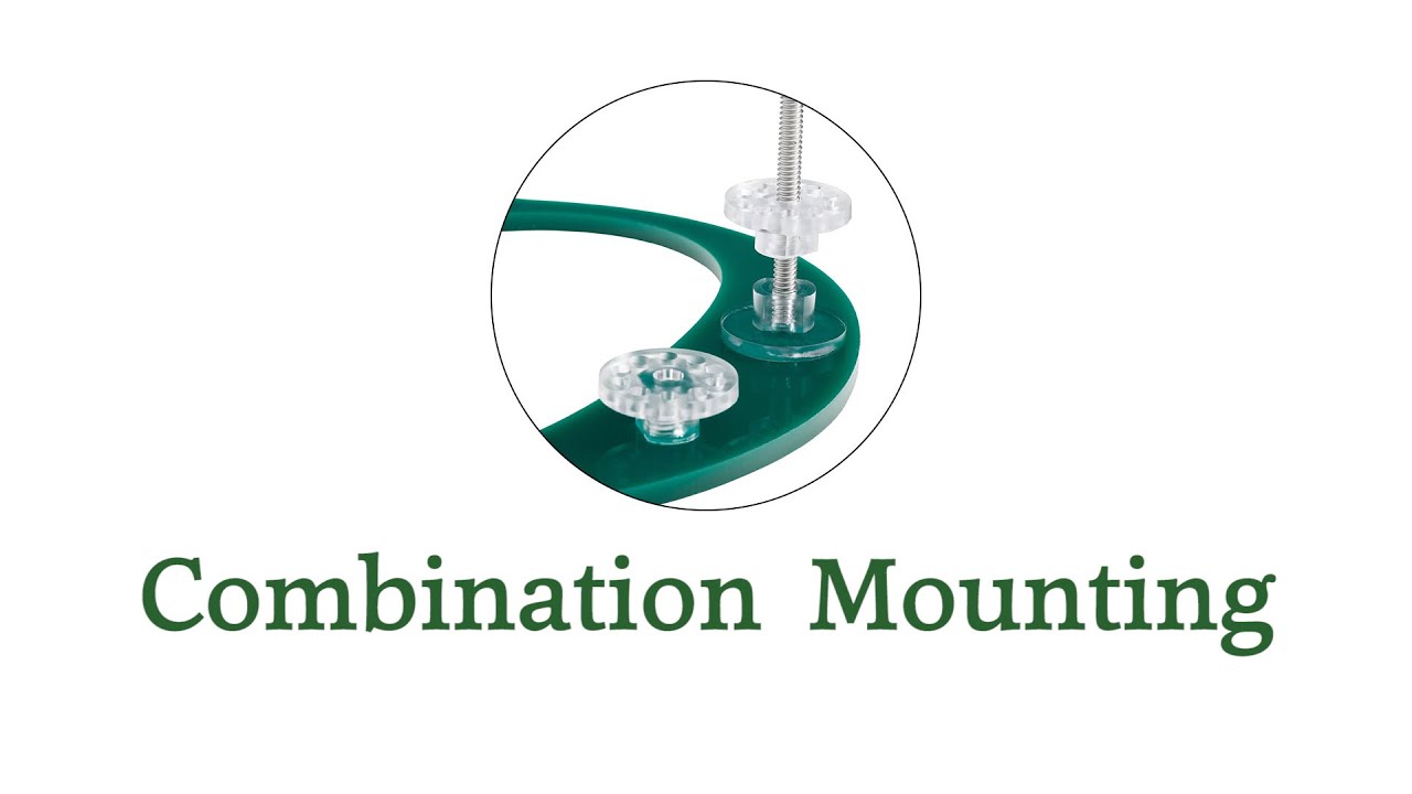 How to Combo Mount Letters