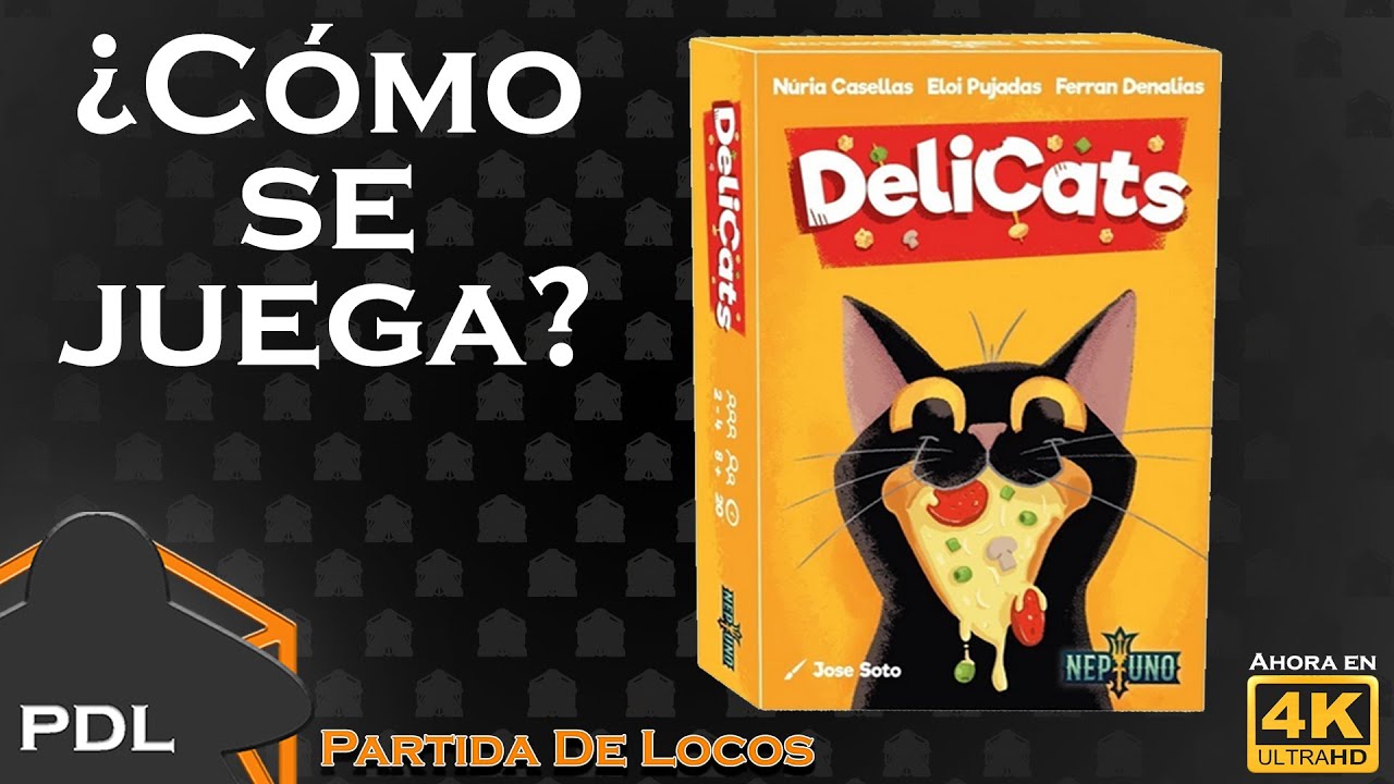 DeliCats ¿cómo se juega? (4K) | Neptuno Games | Rocket Lemon Games | Tutorial | Partida de Locos