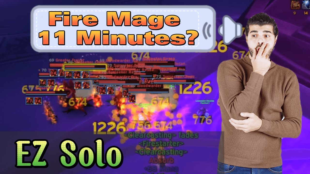 fire mage botanica 11 min/run FULL INSTRUCTIONS - GOLD FARM WOTLK