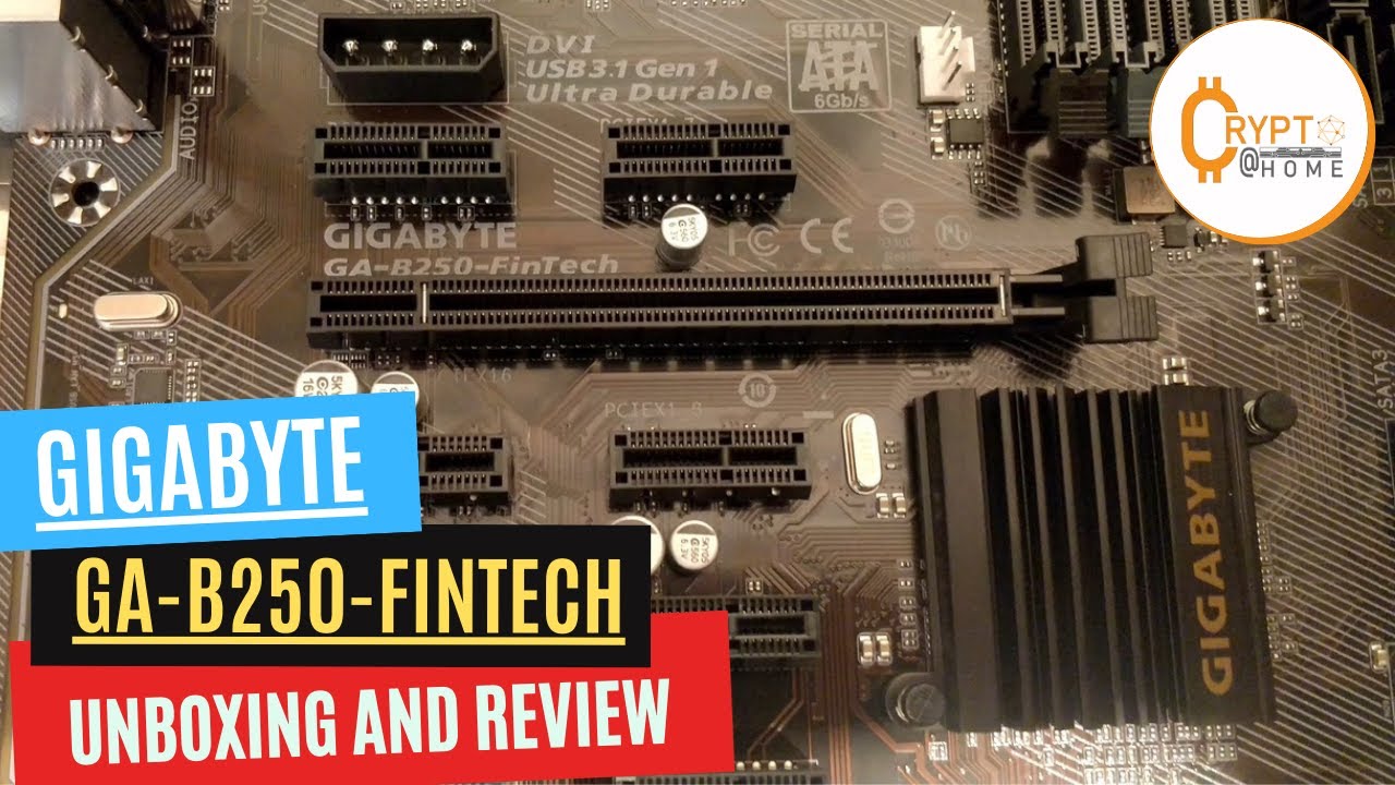 Gigabyte GA-B250-FinTech review | 12-GPU Mining Motherboard