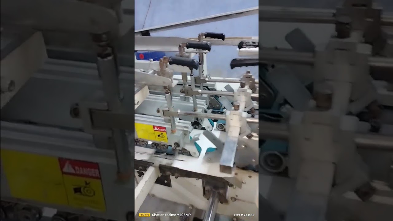 six corner folder gluer machine