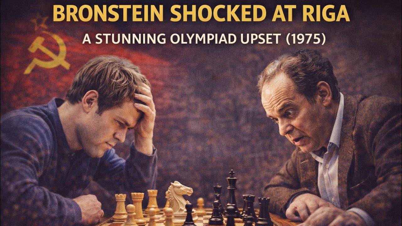 Bronstein Shocked at Riga | A Stunning Olympiad Upset (1975) ♟️