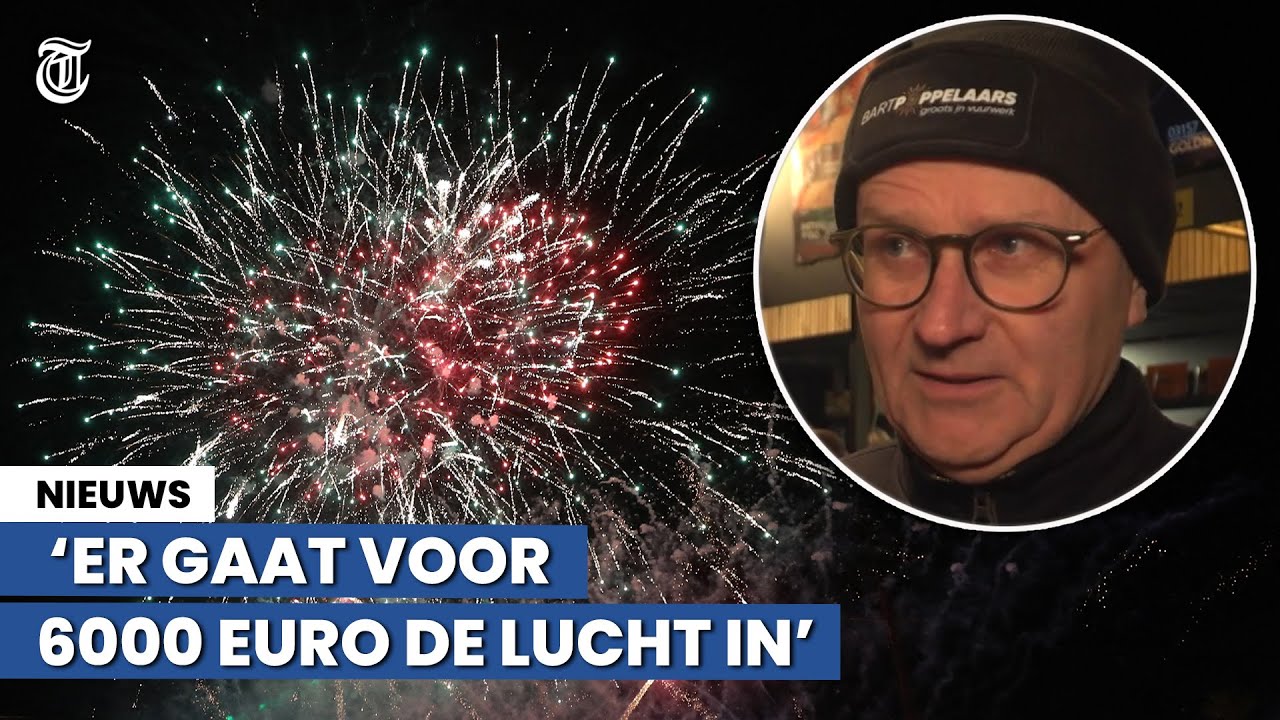 Vuurwerkafsteker knalt voor bizar bedrag af: ‘6000 euro’