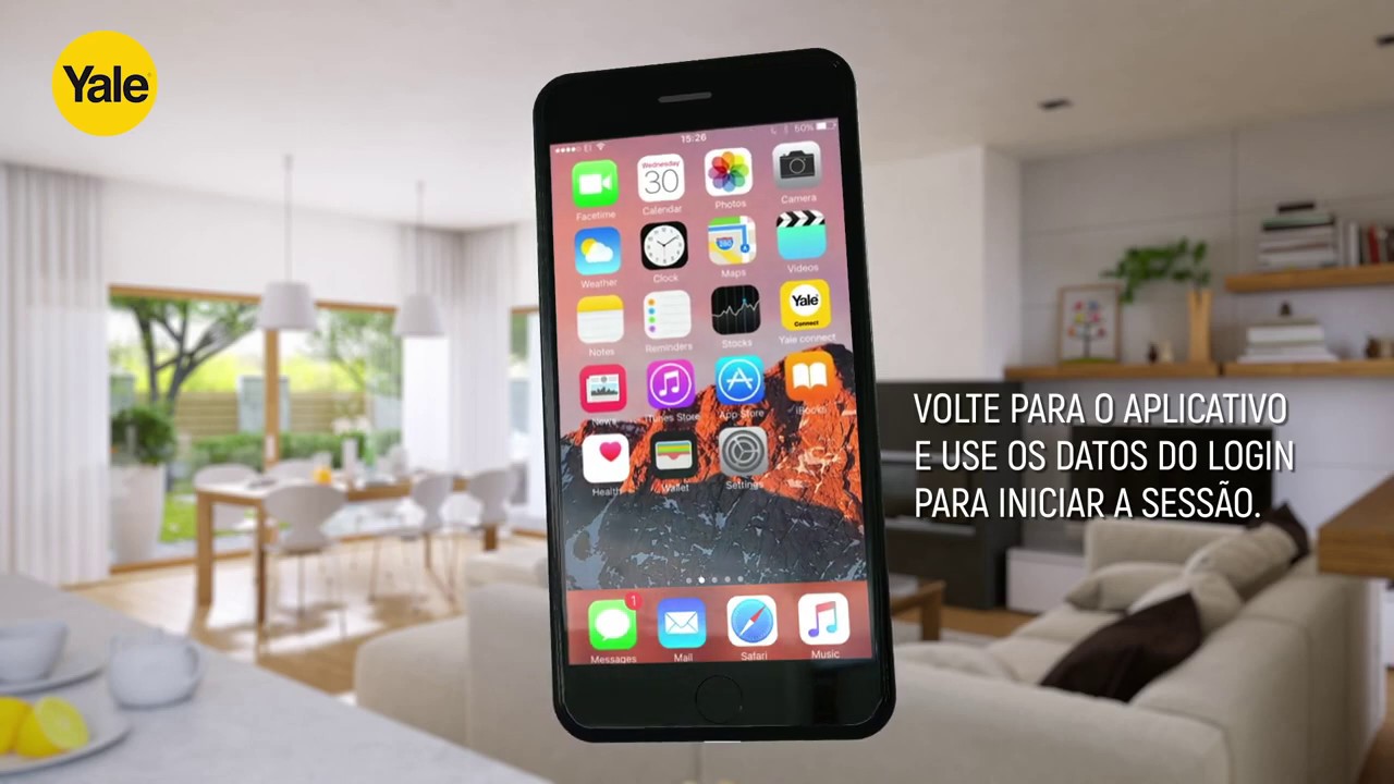 Como vincular o Hub Yale Connect ao seu smartphone?