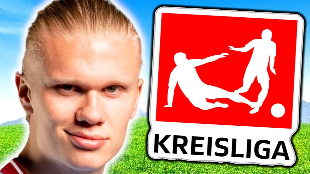 Was wäre, wenn Erling Haaland KREISLIGA spielen würde? 👀⚽️ (FIFA Experiment)