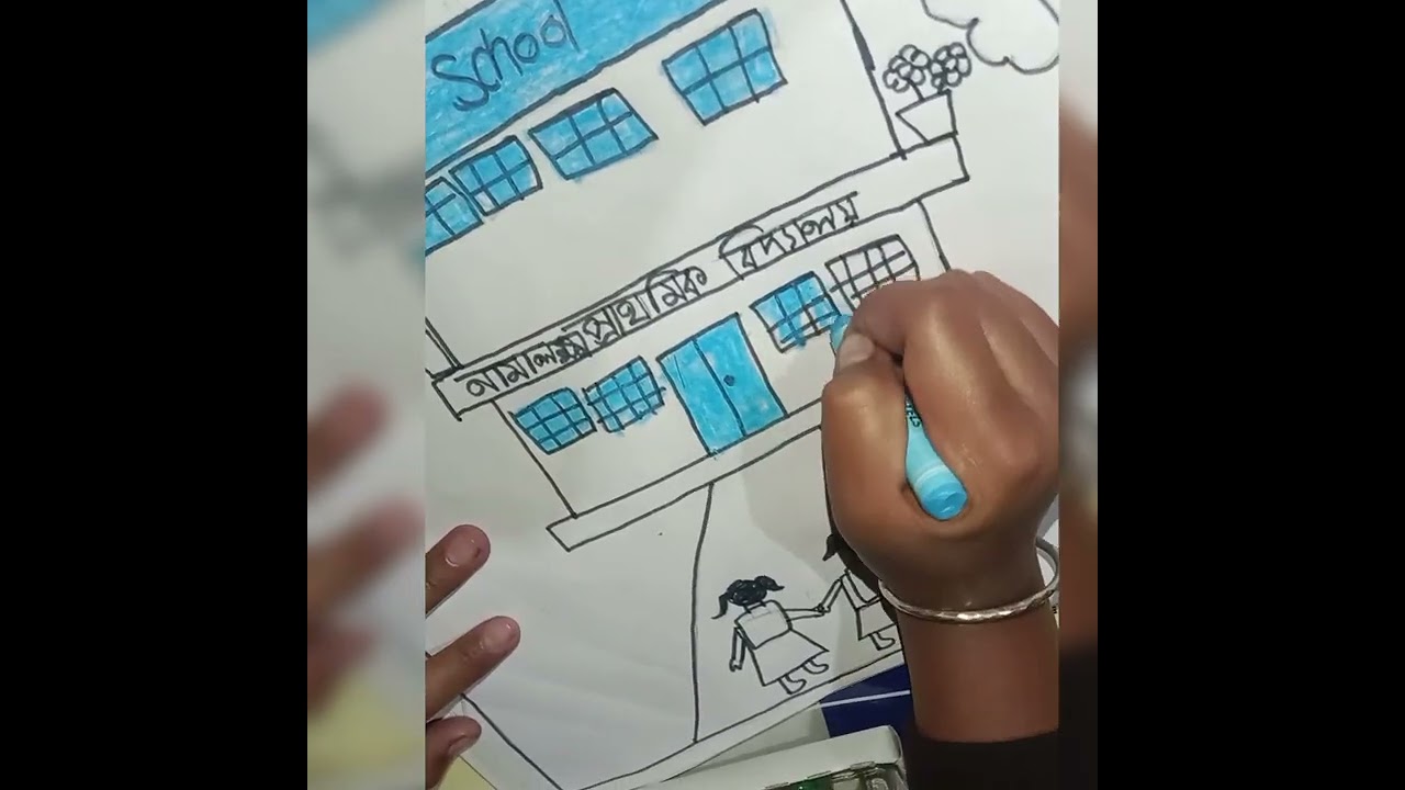 Super color🎨 drawing 🥰 | very first drawing | #video #viralvideo #drawing #colors #first 