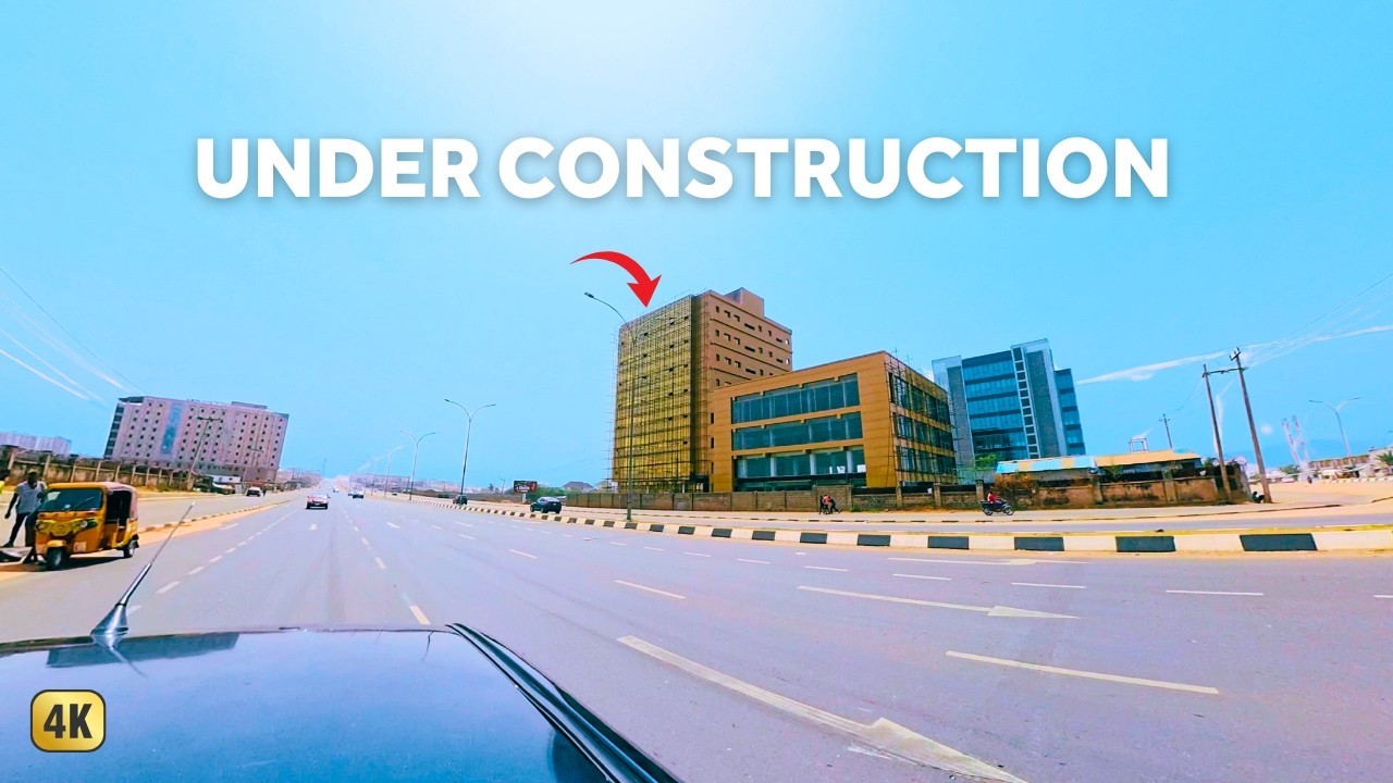 Jahi Abuja is Literally Under Construction and Developing Fast | 4K Immersive Abuja City Drive Tour