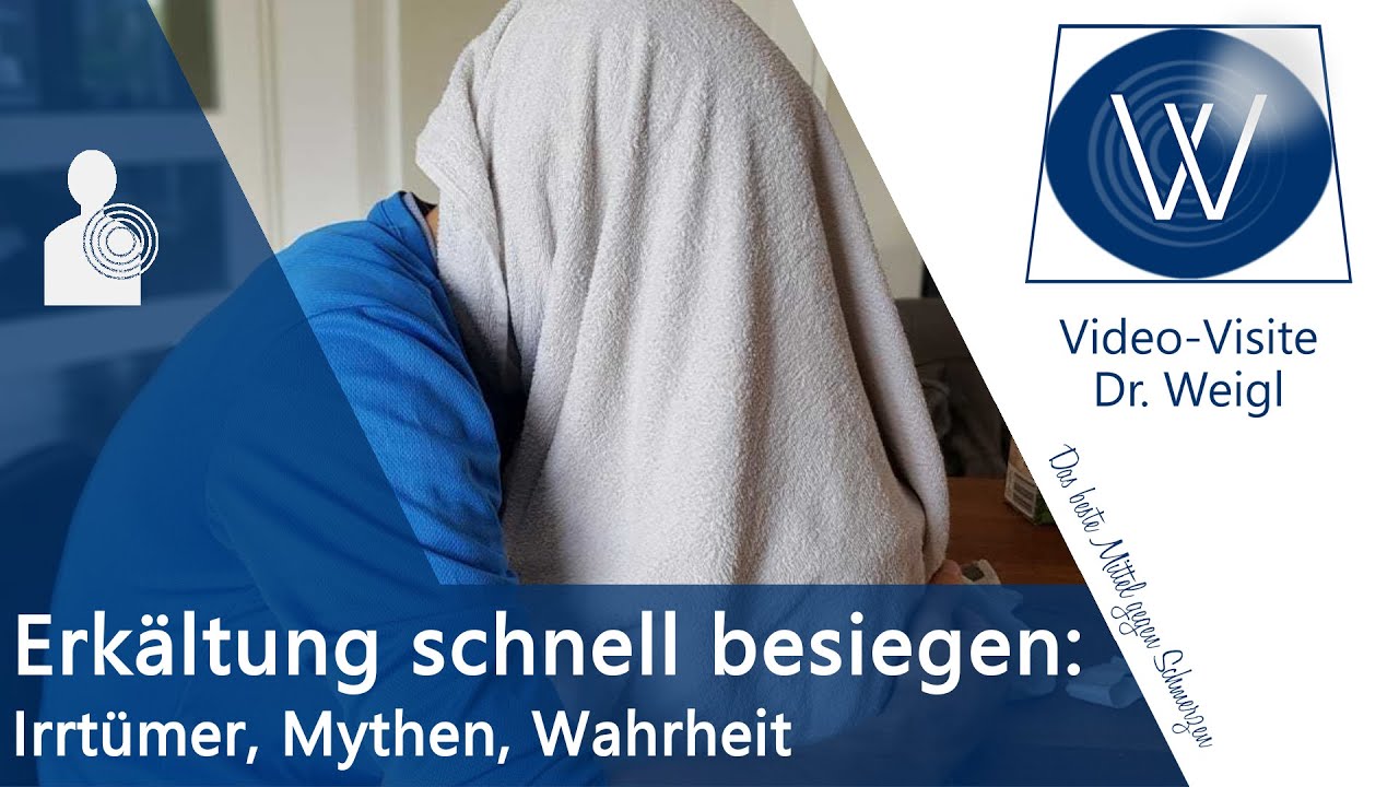 Erkältung schnell loswerden ✅ Tipps bei grippalen Infekt 😷 Husten & Schnupfen erklärt & loswerden