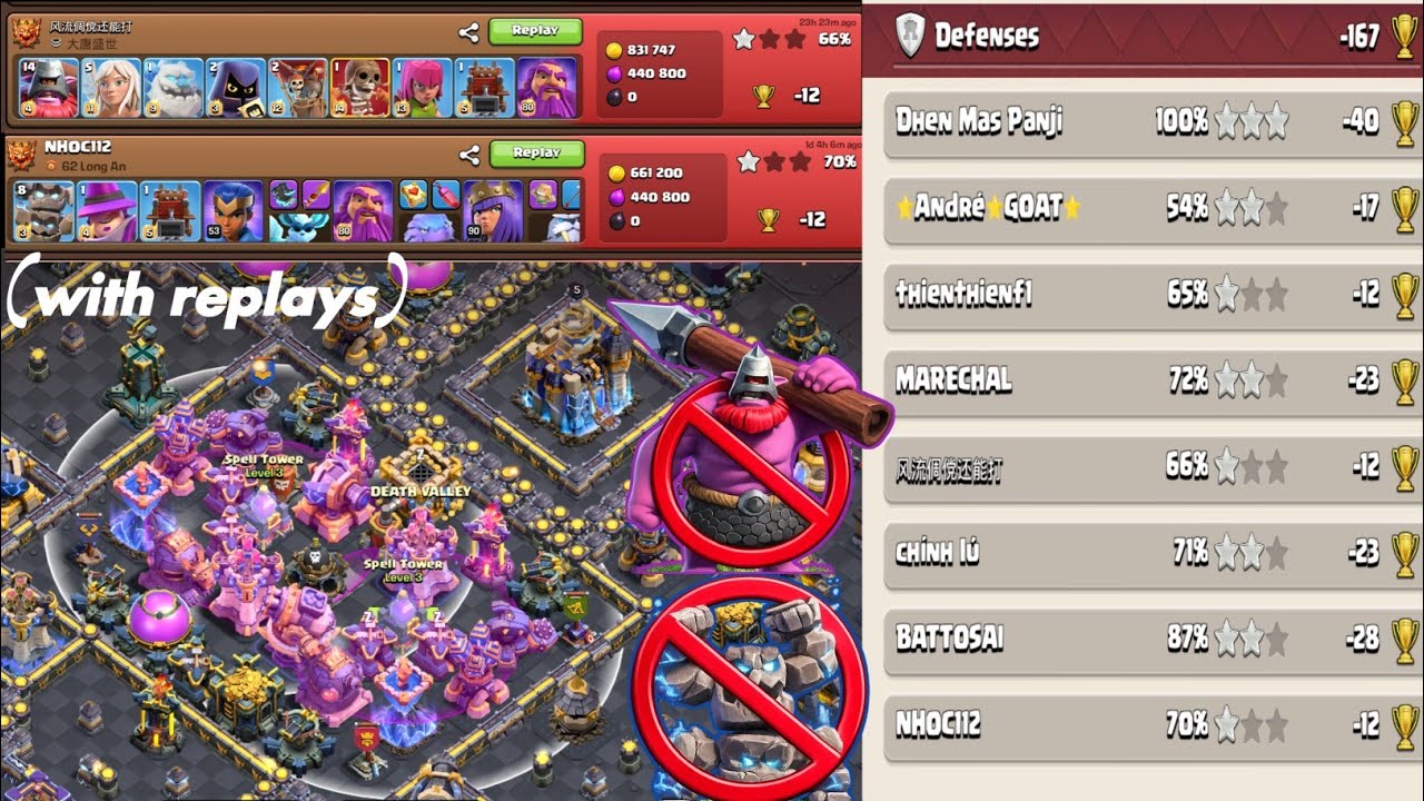 STOP Thrower 3-Stars! - TH18 Anti-Thrower Legend League Base 🔥 | New th18 Cwl base | 1star Th18 base