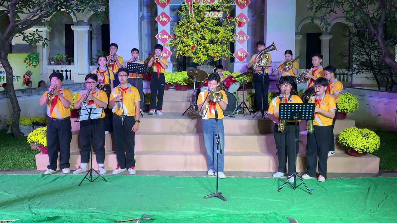 Đội Nghi lễ Nhà thiếu nhi TPHCM - Ốc Đảo Miniband - Liên khúc - 08/02/2026