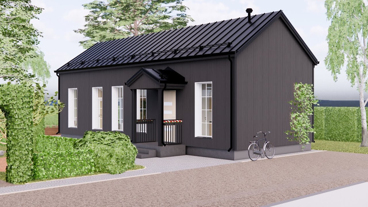 HOUSE #1 | Beautiful Small Nordic Farm House With Old Garden FULL TOUR | Design Inspiration