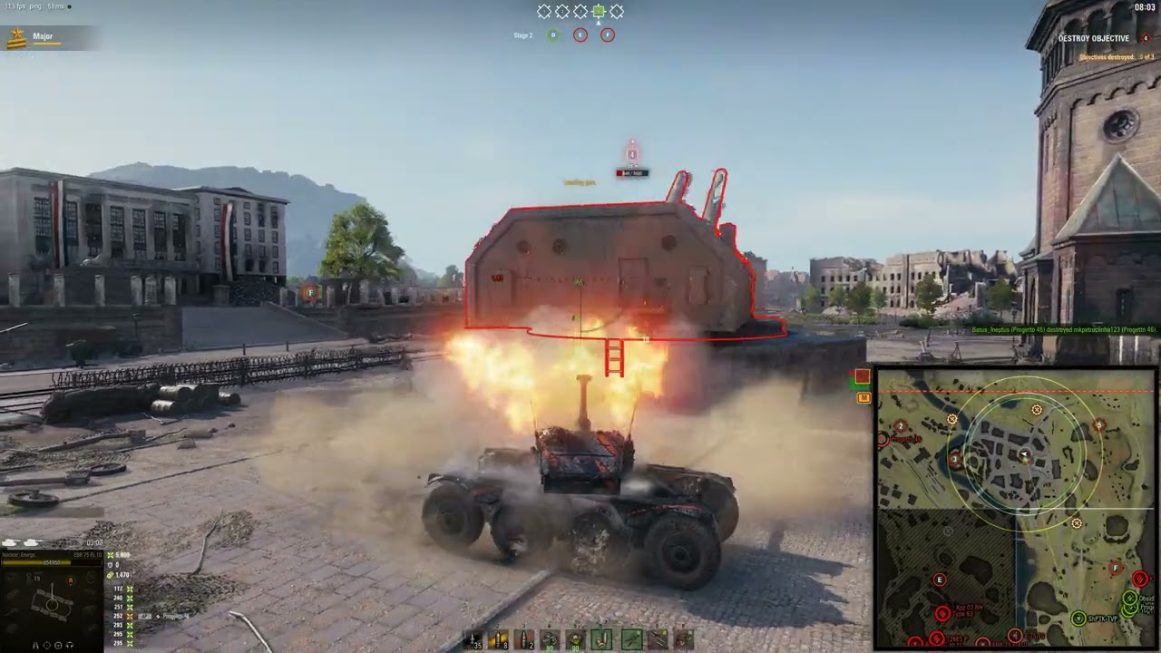 WOT Frontline 2024 | Attack | Destroyed 3 objectives almost all by myself